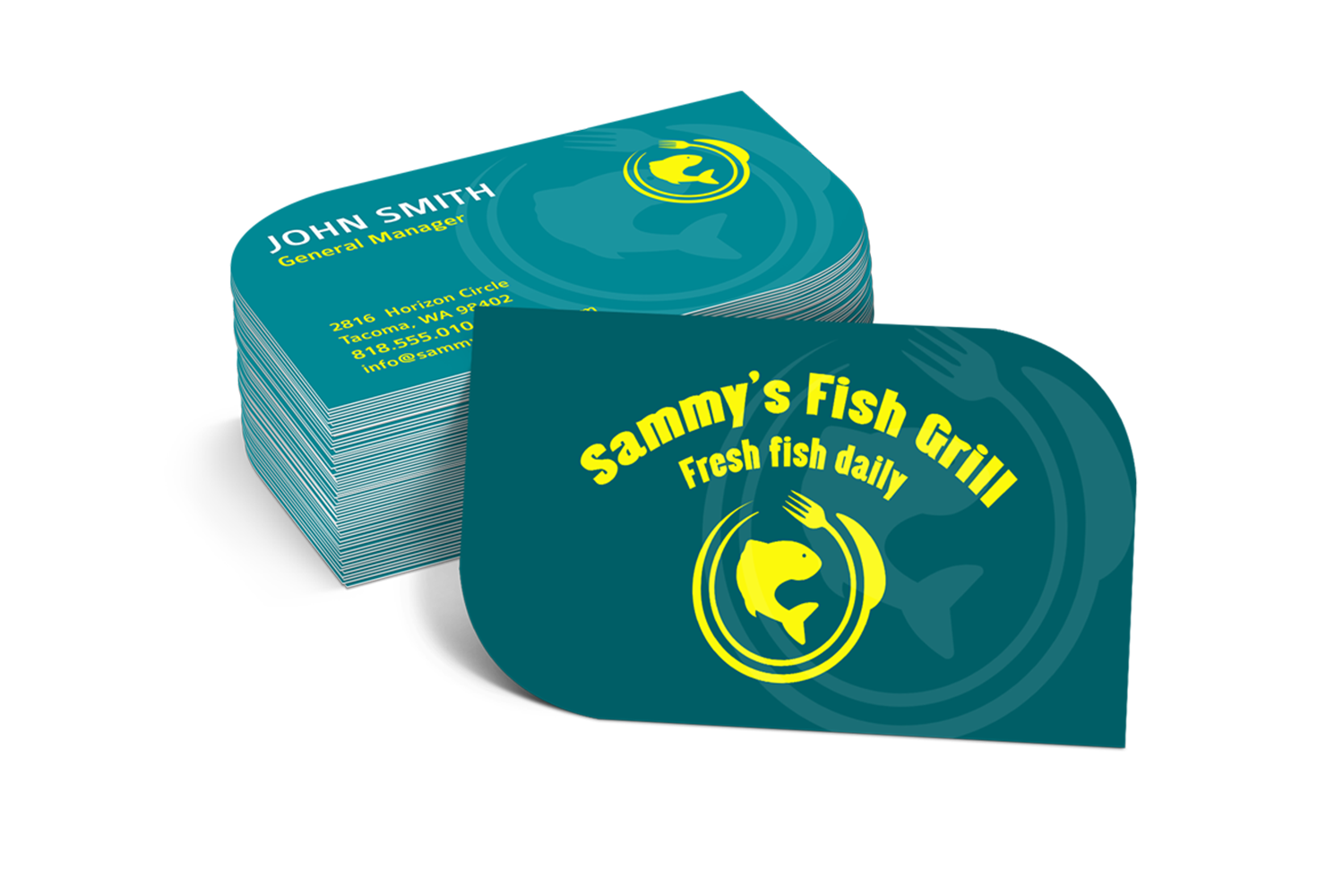 Laminated Business Cards